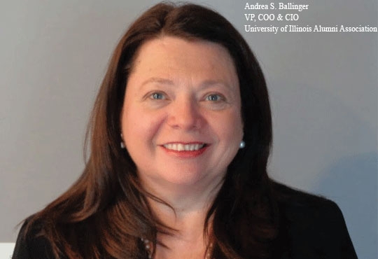 Andrea S. Ballinger, VP, COO & CIO, University of Illinois Alumni Association 